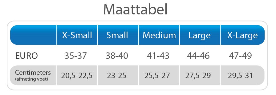 Maattabel 2014